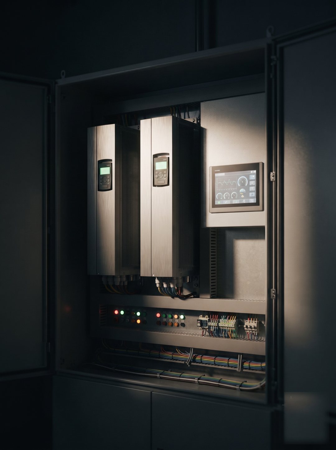 Concept visualisation — an air dome control cabinet