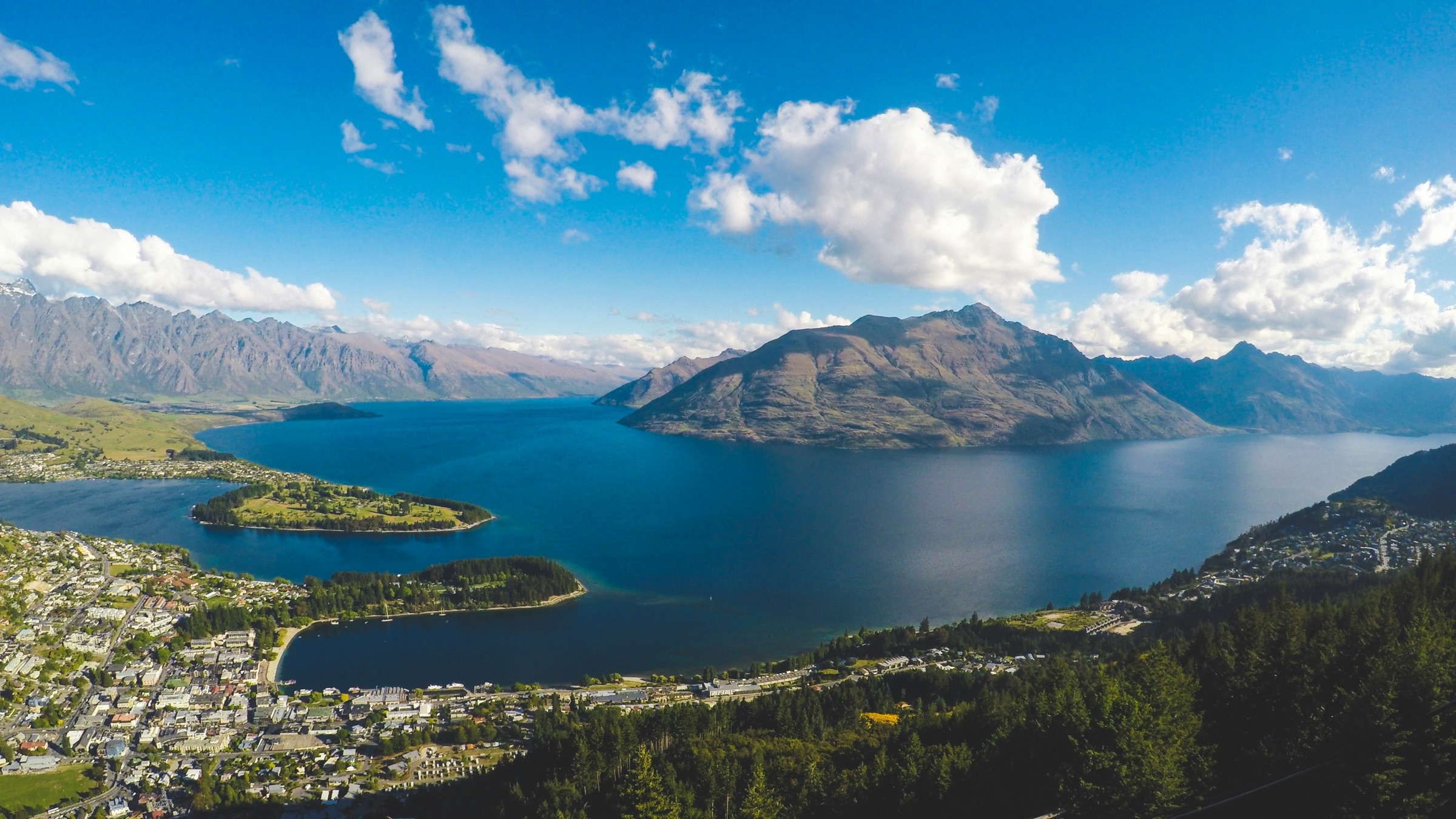 Concept visualisation — Queenstown and Lake Wakatipu, New Zealand