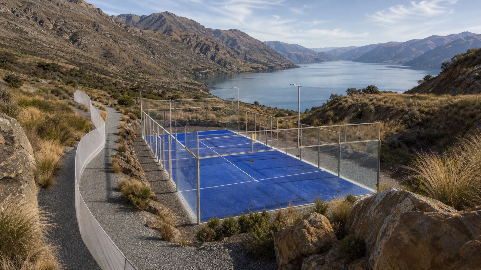 Kuaka Classic relocatable padel court