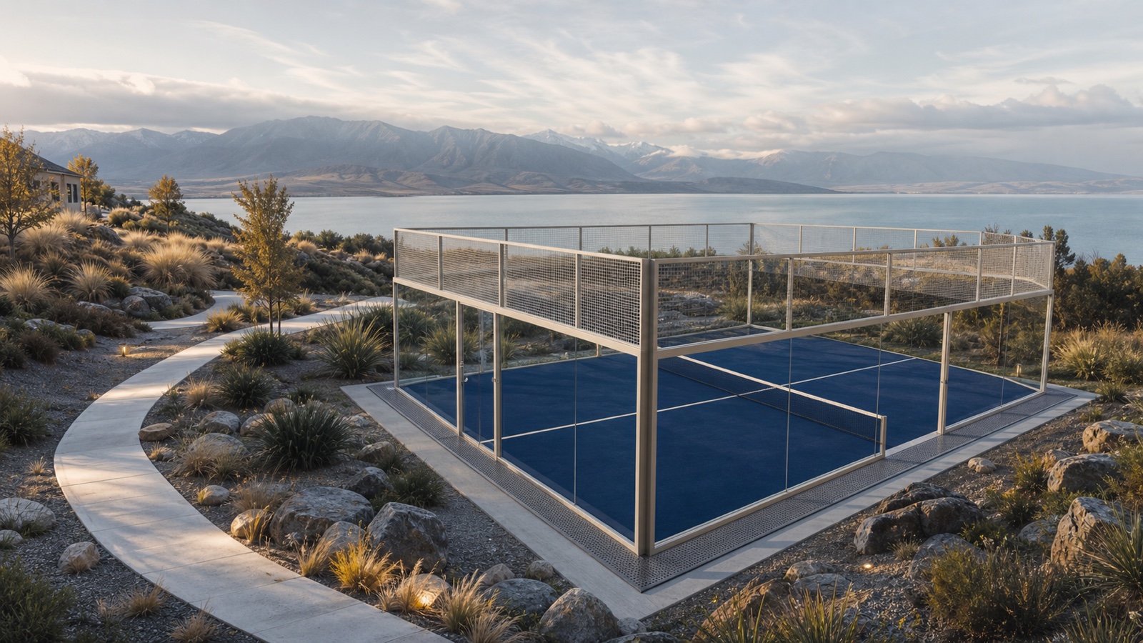 Tekapo Panoramic Full indoor padel court